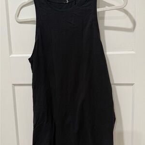 lululemon athletica Black Open-back Workout Tank